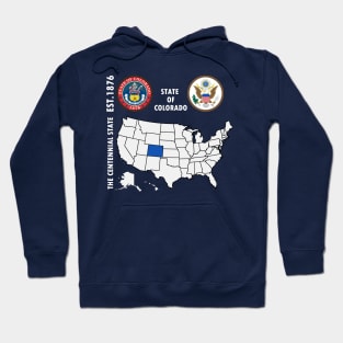 State of Colorado Hoodie